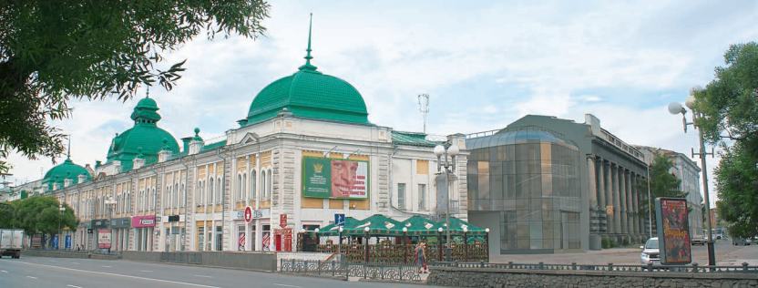 Офисная вставка по ул. Карла Либкнехта в г. Омске